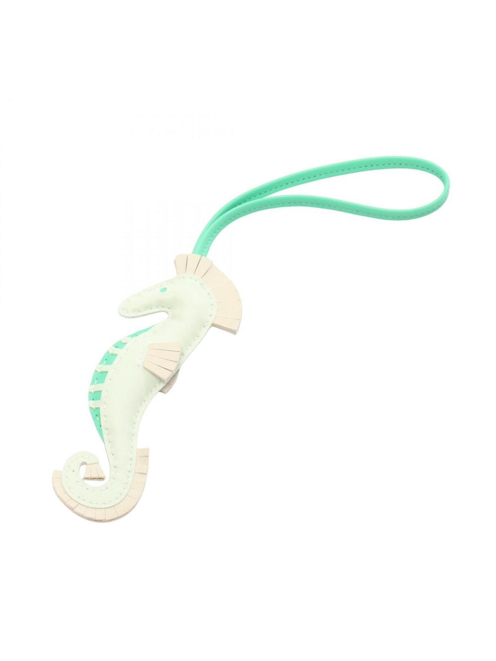 Hermes Hippo Seahorse Bag Charm Leather #367400H73B
